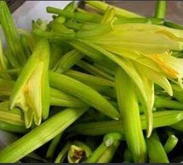 四、鲜黄花菜 　　鲜黄花极有毒，干品无毒。因为鲜黄花菜中含有秋水仙碱，这种毒素可引.jpg