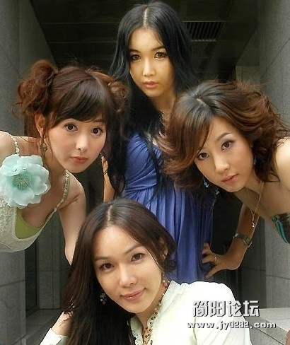 韩国组合LADY——不说谁会信，这个组合的四位女星都是变性人。LADY更享有“韩国第一变.jpg