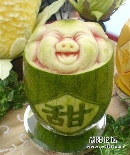 这西瓜，不仅甜而且喜感十足。。。.jpg