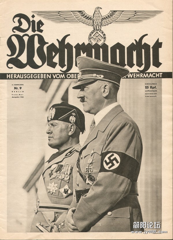 二战德军杂志封面图片欣赏