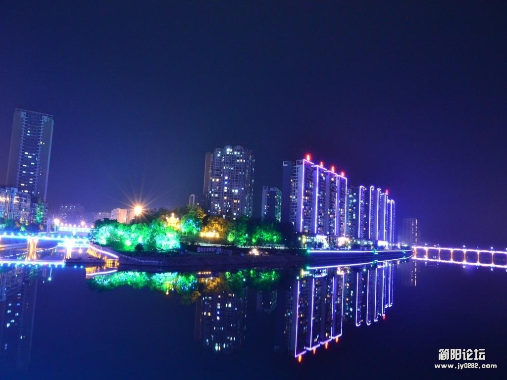 简阳夜色美 （组照）-4 作者： 七公主.jpg