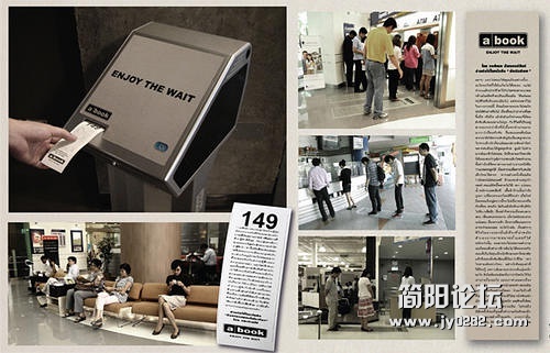 A BOOK是泰国的一家知名出版社，泰国BBDO广告公司为该出版社策划了名为“Enjoy the wa.jpg