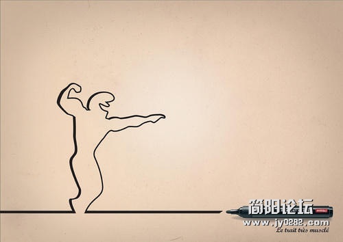 我们拥有强壮的线条。搞笑卡通化的形象.jpg