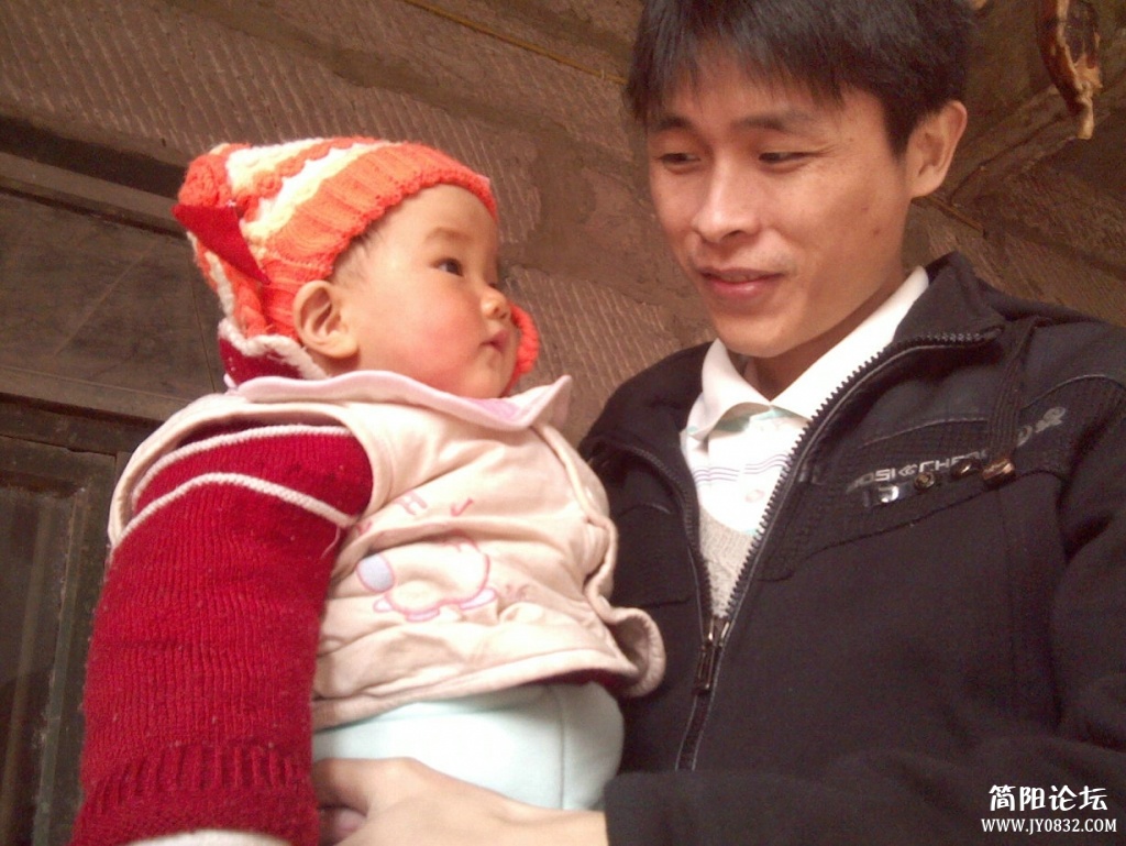 2013年2月小孩外公家