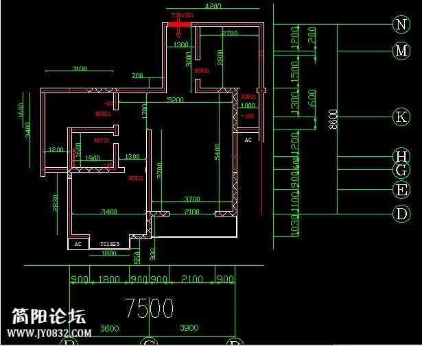 户型图基本尺寸