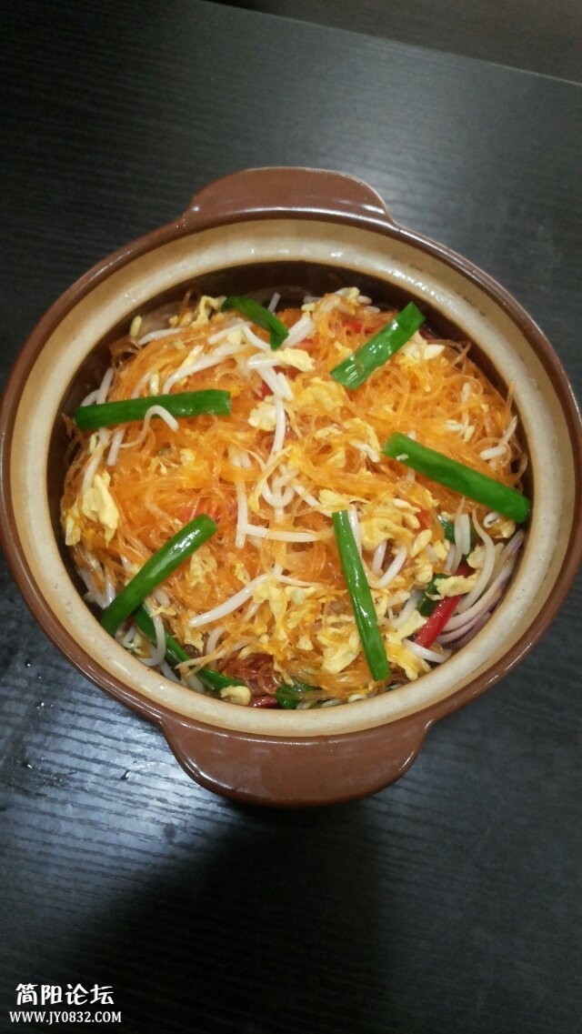 砂锅捞粉丝