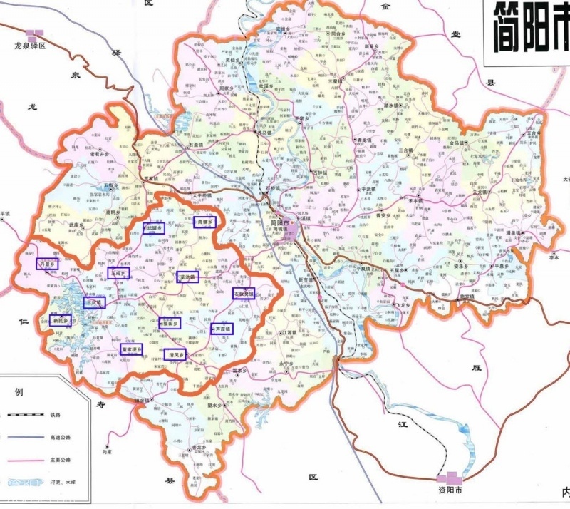 成都高新东区地图jpg