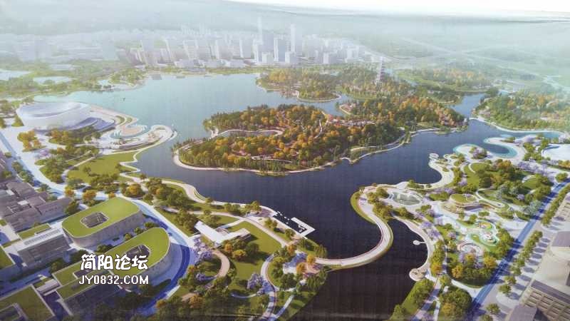 简州新城龙马湖公园2020年建设进度加快