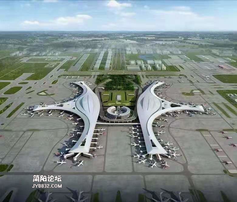 机场效果图
