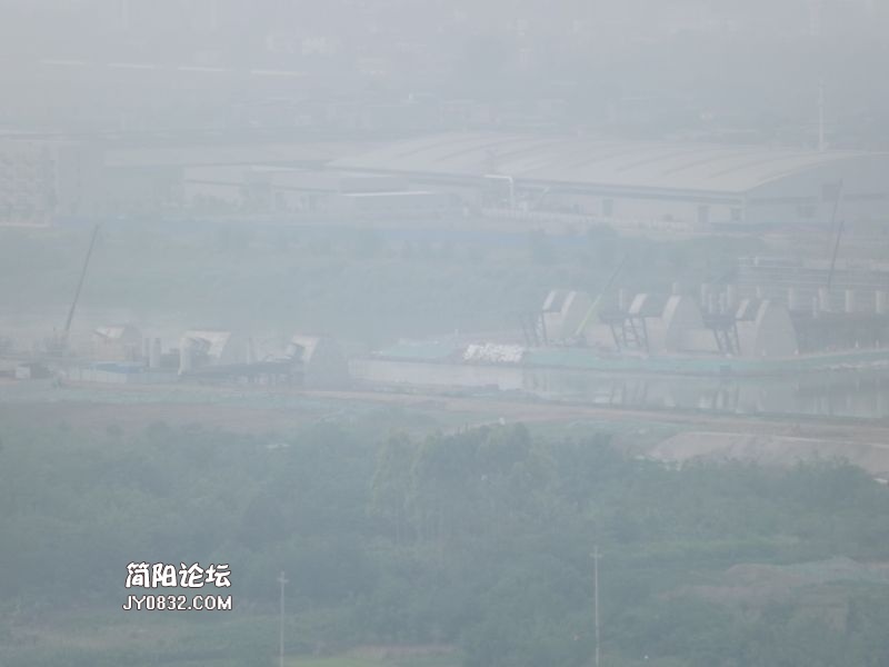 沱江六桥建设中