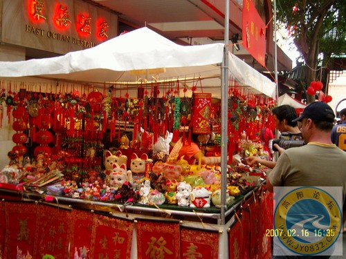 春节时的唐人街