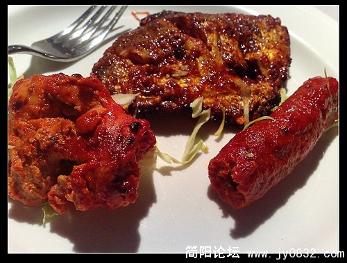 肉和烤肠
