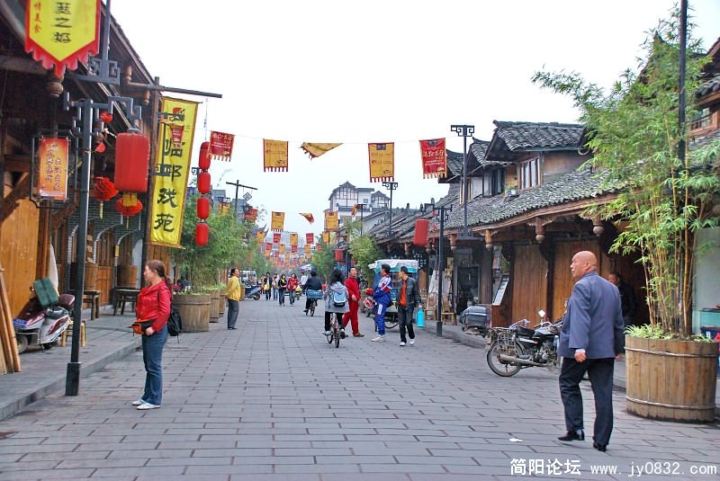 临邛古城明清街“大北街”