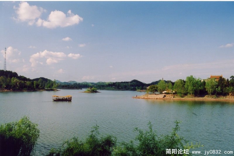 蓬溪小西湖。