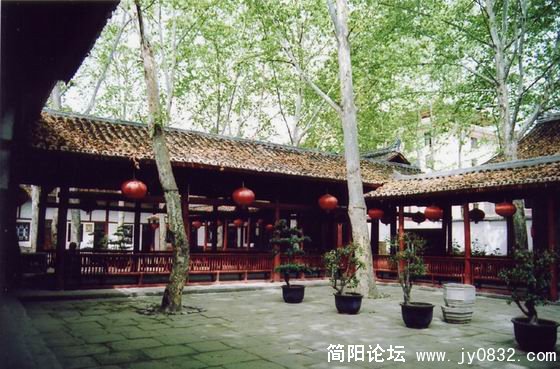 阆中贡院内