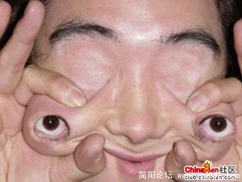 鬼脸的最高境界