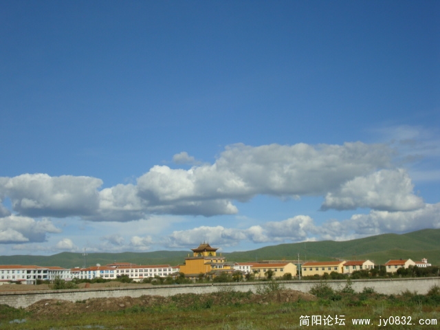 红原县城