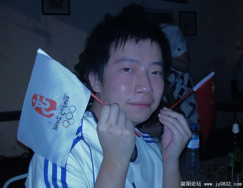 一脸正气迎奥运.jpg