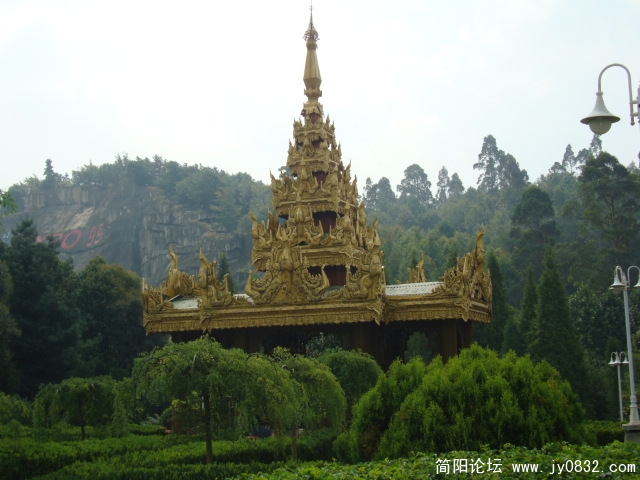 泰国馆的建筑