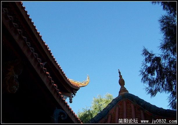 寺庙一角