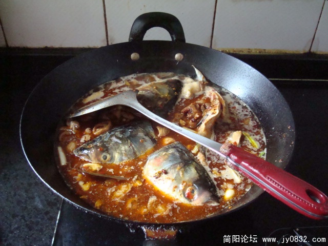 加水煮一会