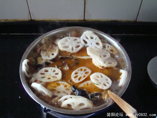 然后是藕片