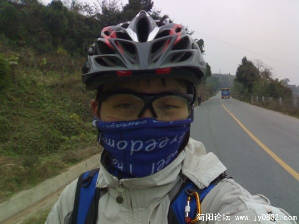 我！在下上的路上，冒着生命危险拍下来的珍贵画面