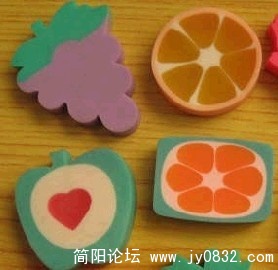 水果味橡皮