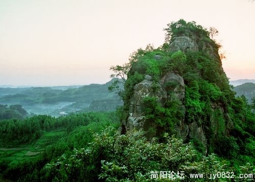 这个是小两母山