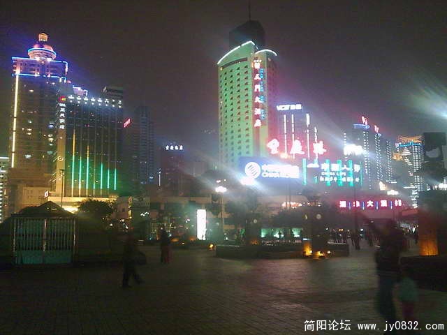 朝天门夜景