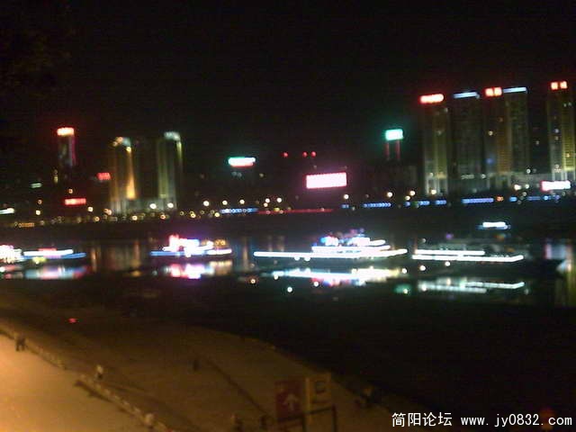 朝天门夜景