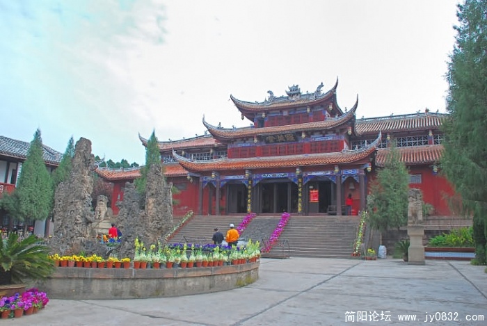 梓潼水观音寺庙