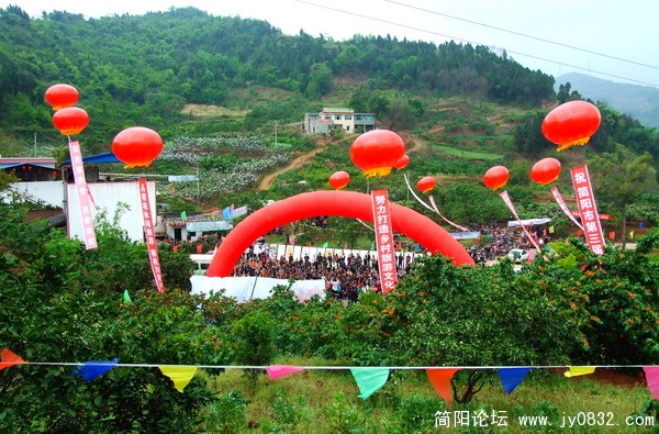 简阳樱桃沟--樱桃节开幕式4.jpg
