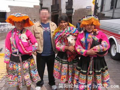印加美女，照相是要收费的