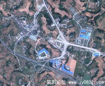 石盘的高速路口