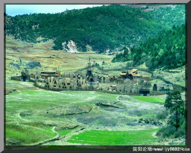 太古城影视基地全景