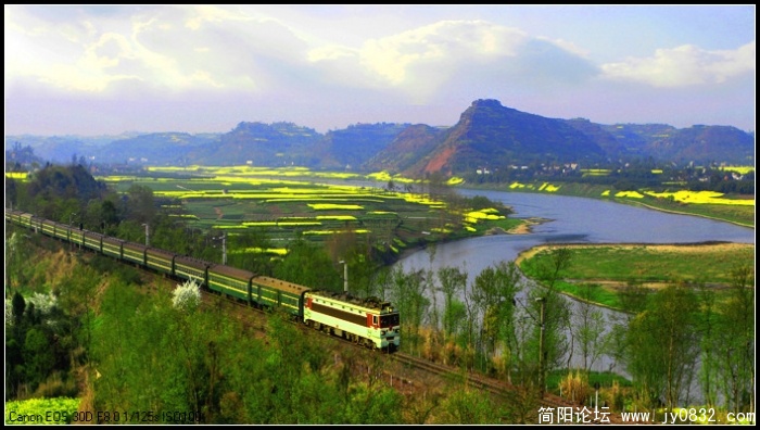 沱江河畔