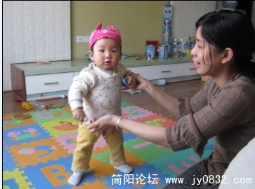 叶儿成长照片之11个月