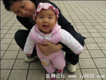 罗叶儿成长照片之5个月