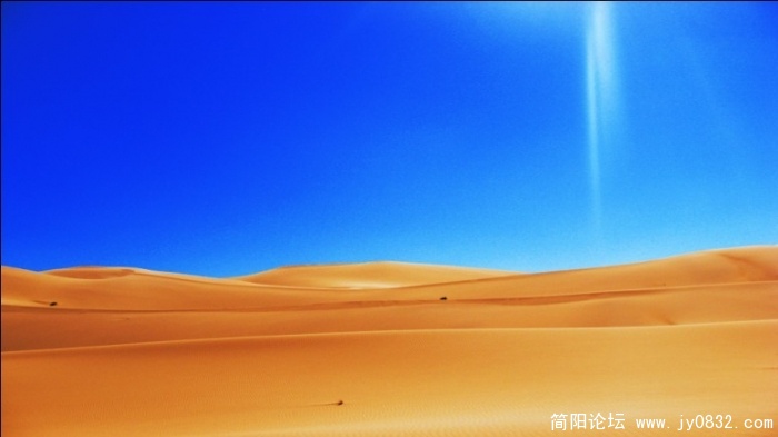 一个人的沙漠。