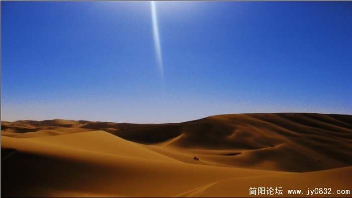 一个人的沙漠。