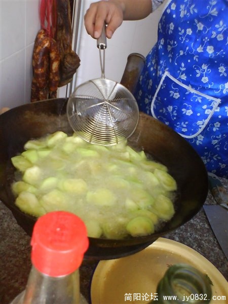 炸茄子