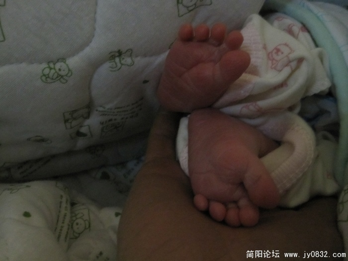 可爱的小脚