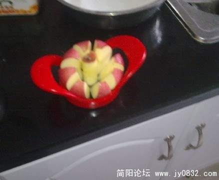等待出炉，来个苹果
