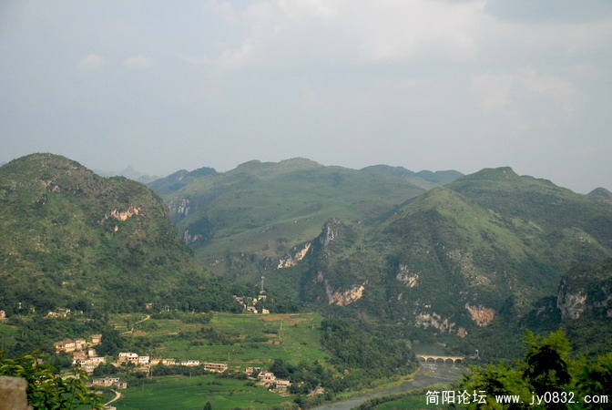远看三岔河桥