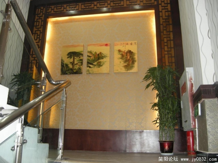 楼梯的过道