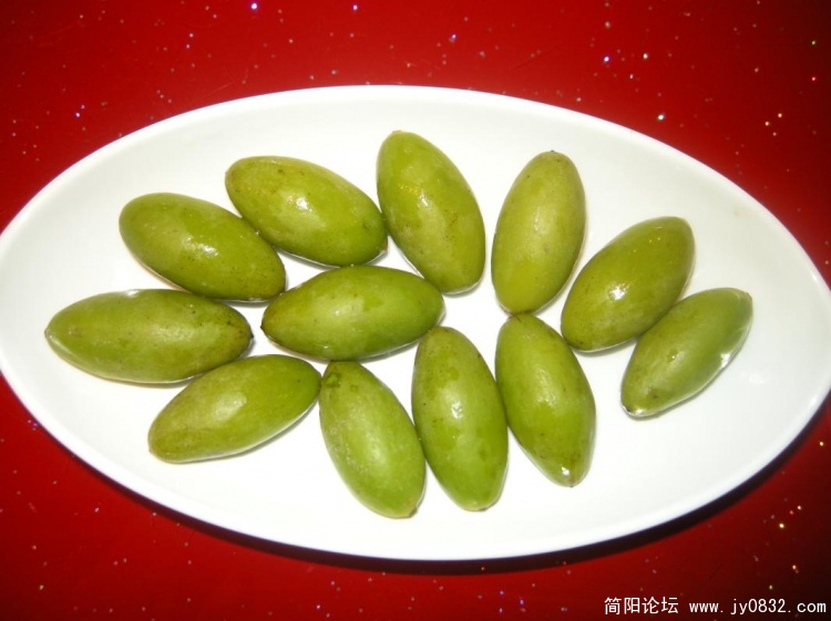 开胃清热的鲜橄榄